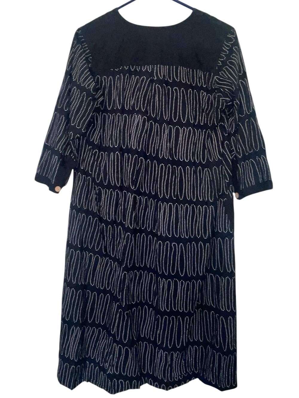 Artisan Kiki Sol cotton tunic/dress. Size medium GUC - Picture 3 of 9